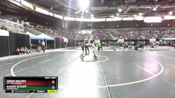 106 lbs Cons. Round 6 - Kaden Schaff, Grangeville vs Aiden Nelmes, Mt. View Oregon