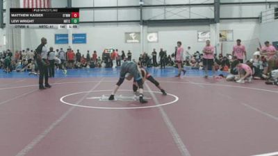 165 lbs Quarterfinals (8 Team) - Matthew Kaiser, OTM WALTERS WRESTLING vs Levi Wright, NOKE RTC