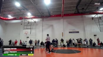 215 lbs Cons. Round 3 - Hayden Dwyer, SHELBYVILLE vs Jared Prickett, Oak Hill