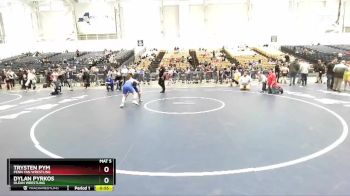 130 lbs Cons. Round 1 - Trysten Pym, Penn Yan Wrestling vs Dylan Pyrkos, Olean Wrestling