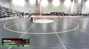 115 lbs Cons. Round 2 - Jocelyn Jenkins, Smithville JV vs Chris Hale, Shawnee-Mill Valley HS