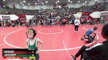 101-104 lbs Round 1 - Jacob Ness, Indian Creek WC vs Jaxon Moore, Perry Meridian WC