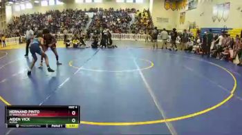 113 lbs Champ. Round 2 - Hernand Pinto, D1 Wrestling Academy vs Aiden Vick, Alpha