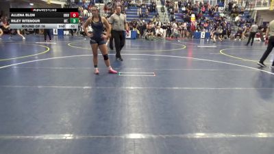 136 lbs Round Of 16 - Naima Rodriguez, Fauquier-VA vs Gia Pergola, Ringgold