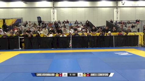 James C Comerford vs Clarence Jayden Rumbaua Brion 2024 World IBJJF Jiu-Jitsu No-Gi Championship