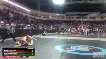 4A 152 lbs Semifinal - Rocco Farano, Deming vs Kyle Coffeen, Espanola Valley