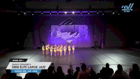 Dance Dynamics - Mini Elite Large Jazz [2025 Mini - Jazz - Large Day 1] 2025 Power Dance Grand Nationals
