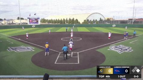 Replay: Angelo State vs Lubbock Christian - DH | Apr 3 @ 5 PM