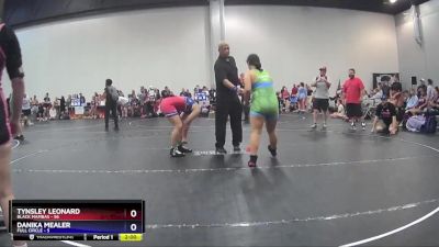 155 lbs Round 6 (8 Team) - Tynsley Leonard, Black Mambas vs Danika Mealer, Full Circle