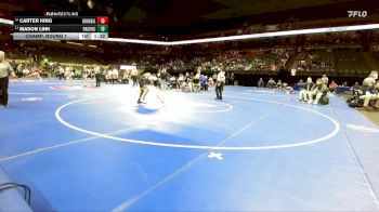 106 Class 3 lbs Champ. Round 1 - Mason Link, Pacific vs Carter King, Hannibal