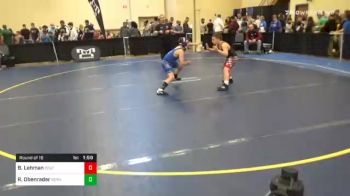 110 lbs Prelims - Bridger Lehman, Southern Tioga vs Rhyder Obenrader, Reynolds