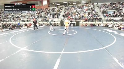 U23 Women - 62 lbs Champ. Round 1 - Emma Sagi, NJ vs Aynslee Hester, WA