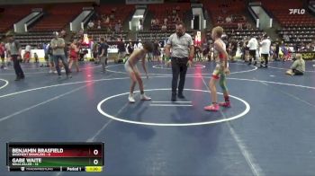 91 lbs Round 4 (6 Team) - Gabe Waite, Ninja Killer vs Benjamin Brasfield, Basement Brawlers