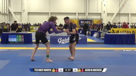 Jacob M Anderson vs Tyler Robert VanHouten 2024 World IBJJF Jiu-Jitsu No-Gi Championship