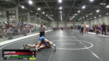 175 lbs Quarterfinal - Jayden Ford, Maize vs Samson Tootle, Jr. Vikings