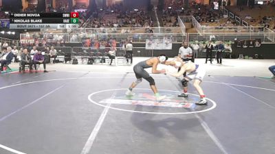 157 3A 1st Place Match - Nikolas Blake, Hagerty vs Didier Novoa, Southwest Miami