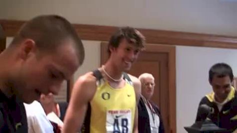 Oregon Men after DMR championship at 2010 Penn Relays