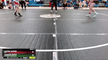 143 lbs Quarterfinal - Austin Saffer, C2X vs Connor Smith, Smithfield Wrestling