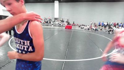 138 lbs Brady Slicker, Pennsylvaniia Red vs Gavin Mattson, South Dakota Red