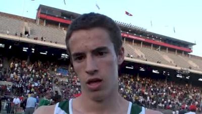 Pat Schellberg Mile champ and Relays record at 2010 Penn Relays