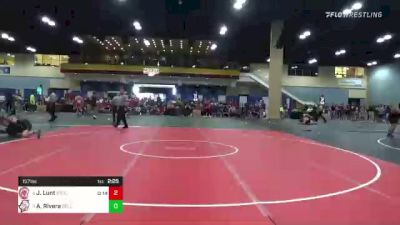 157 lbs Quarterfinal - James Lunt, Springfield Tech vs Alex Rivera, Bellarmine
