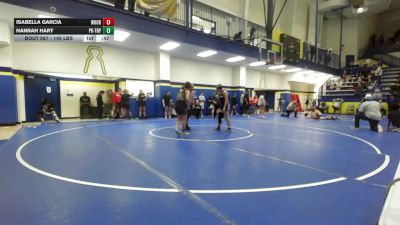 145 lbs Consolation - Isabella Garcia, Woodland vs Hannah Hart, Perkins
