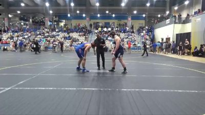 285 lbs Quarterfinal - Jameson Maumenee, Gilman School vs Marquis Reis, DeMatha Catholic