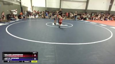 63-65 lbs Round 2 - Walker Zimmerman, Askeo International Mat Club vs Aspyn Widener, Washington