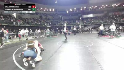152 lbs Quarterfinal - William Graham, Centurion vs Dominick Guerriero, Wayne