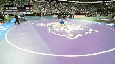 113-2A Champ. Round 1 - Eli Rundberg, Meeker vs Raegan Torres, Akron