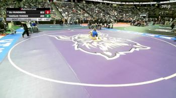 113-2A Champ. Round 1 - Eli Rundberg, Meeker vs Raegan Torres, Akron