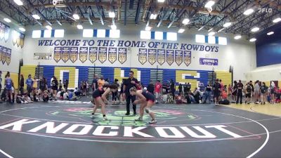 132 lbs Quarterfinal - Addy Fowls, Well Trained vs Alexis Hutter, Braden River High School