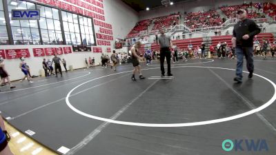 85 lbs Rr Rnd 3 - Kardyn Prasch, Harrah Little League Wrestling vs Stetsyn Prater, Tuttle Wrestling