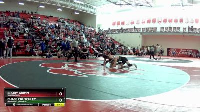 165 lbs Round 3 - Chase Crutchley, Highland (Medina) vs Brody Grimm, Wadsworth