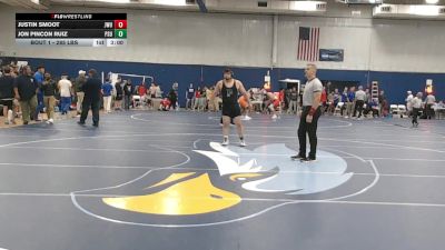 285 lbs Round Of 32 - Justin Smoot, Johnson & Wales vs Jon Pincon Ruiz, Plymouth