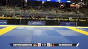 Jean Fontoura Da Silva vs Tiago Pereira Nascimento Filho 2025 Pan Jiu Jitsu IBJJF Championship