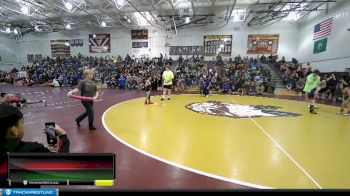 56 lbs Quarterfinal - Messiah Lopez, Warden Elite Wrestling vs Shaun Gonzalez, Scrap Yard Garage Wrestling