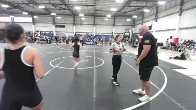 101 lbs Rr Rnd 2 - Destiny Medina, No Team vs Katie McCann, Coyote WC