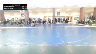 132 lbs Quarterfinal - Kaeden Barnes, Glasgow Wrestling Academy vs Kellan Lukas, Tift Wrestling Academy
