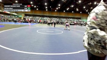 144 lbs Consi Of 32 #1 - Vincent Maumoynier, Lassen vs Jacob Gray, Goldendale