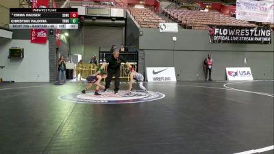 Intermediate Boys - 49 lbs 1st Place Match - Nixon Mendoza, MTC - MANTANONA TRAINING CENTER vs Noah Alvarez, Total Kaos Wrestling Club