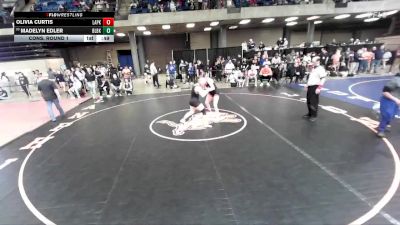 135 lbs Cons. Round 1 - Madelyn Edler, Unattached vs Olivia Curtis, Dunlap