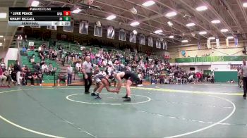 165 lbs Semifinal - Luke Peace, Avon Lake vs Khary McCall, Springboro