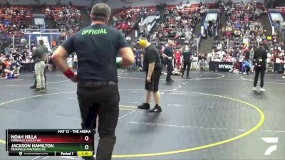 Cons. Round 1 - Noah Hilla, Ferndale Eagles WC vs Jackson Hamilton, Pennfield Panthers WC