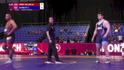 130 kg Bronze - Cohlton Schultz, USA vs Moises Perez, VEN