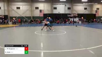 125 lbs Consolation - Jordan Martin-England, High Altitude Wrestling Club vs Dominic Kyle, Overton