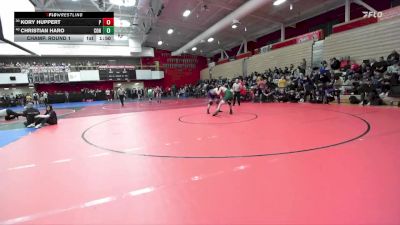 167 lbs Champ. Round 1 - Christian Haro, Concord vs Kory Huppert, Petaluma
