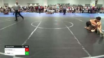 106 lbs Consi Of 8 #2 - Miguel Franco, La Gente WC vs Jayden Rael, Mustang WC