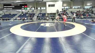 157 lbs Champ. Round 2 - Jose Rodriguez, Cortland vs Sam Watson, Oswego State