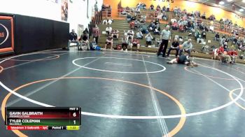 113 lbs 3rd Place Match - Tyler Coleman, Hillsdale vs Gavin Galbraith, Fredericktown